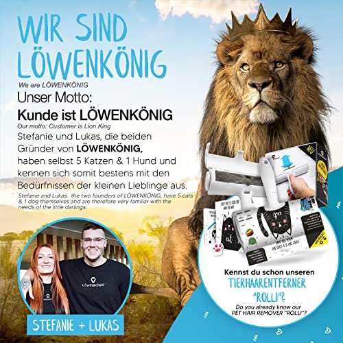 Haustierbürste LÖWENKÖNIG ® BÜRSTINATOR 2.0 Katzenbürste