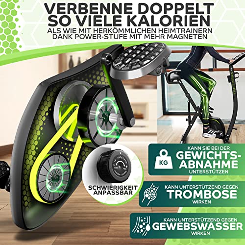 Heimtrainer (klappbar) TRETMANN NEU 3in1 Heimtrainer Fahrrad