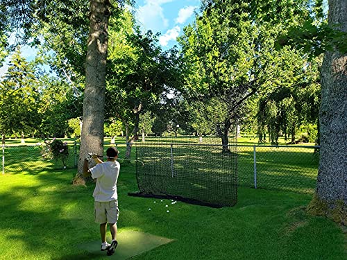 Golf-Übungsnetz IUZEAI 3 x 3 m Golfnetz, schlagfestes