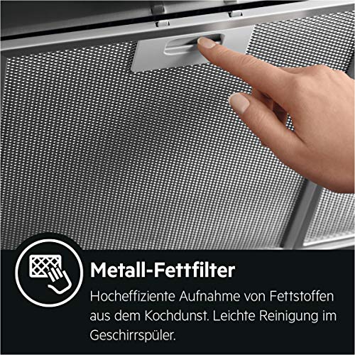 Dunstabzugshaube Weiß 60 cm AEG DUB2610W Unterbau-Dunstabzugshaube /