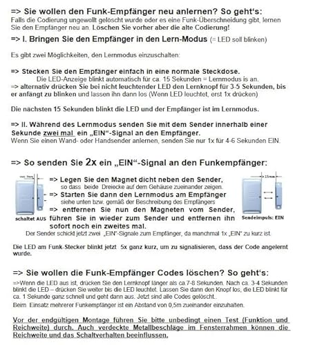 Fensterkontaktschalter DIW Funk-Abluftsteuerung DFS-1000