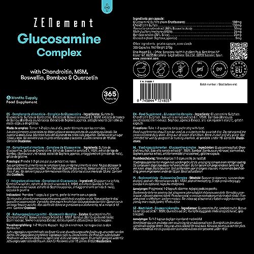 Gelenkkapseln Zenement Glucosamin & Chondroitin Hochdosiert