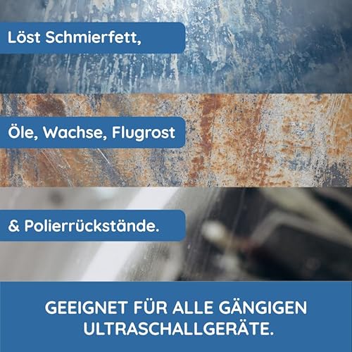 Ultraschallreiniger-Flüssigkeit hauszauber ® Ultraschallreiniger