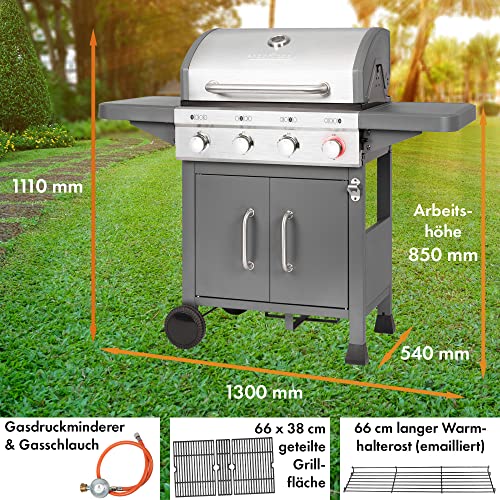 Gasgrill 4 Brenner ProfiCook ® Gasgrill 4-Brenner