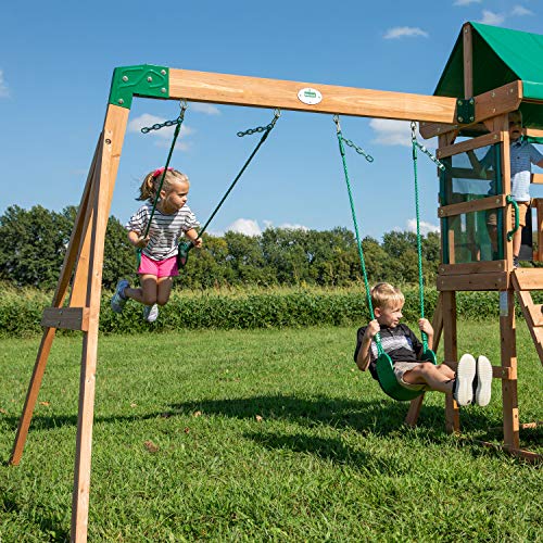 Spielturm Backyard Discovery Buckley Hill aus Holz | XXL Spielhaus