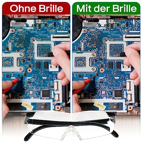 Lupenbrille Oramics Vergrößerungsbrille Brillenlupe