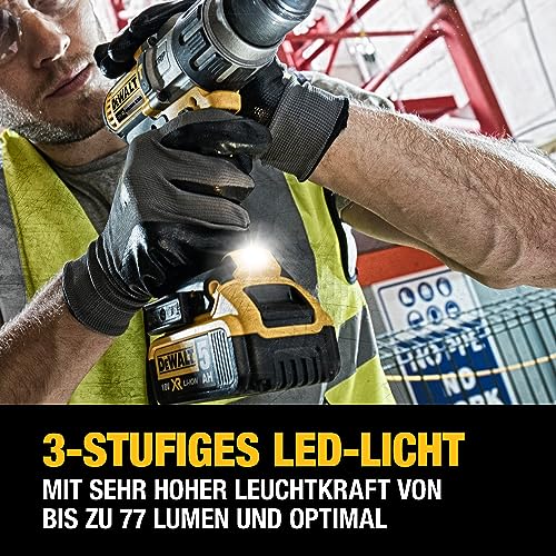 Bürstenloser Akku-Schlagbohrschrauber DeWalt 18V 3-Gang