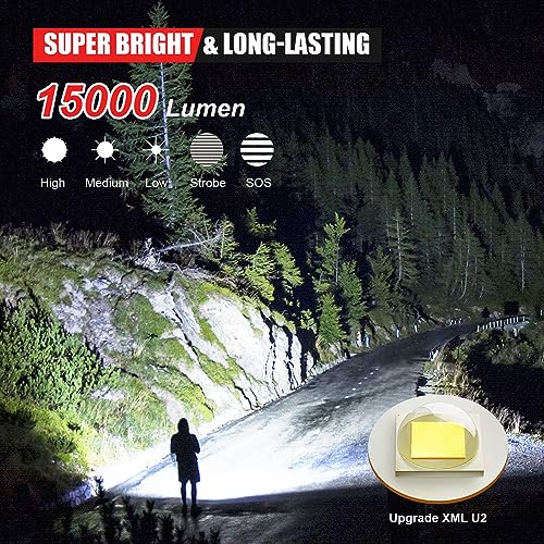 LED Taschenlampe Shadowhawk Taschenlampe Led 15000 lumen
