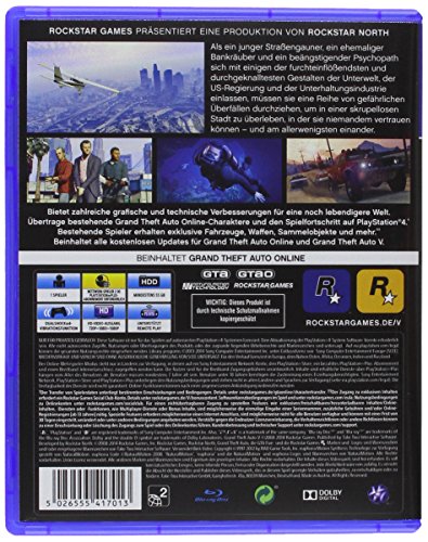 PS4-Spiele Rockstar Games Grand Theft Auto V, Standard Edition