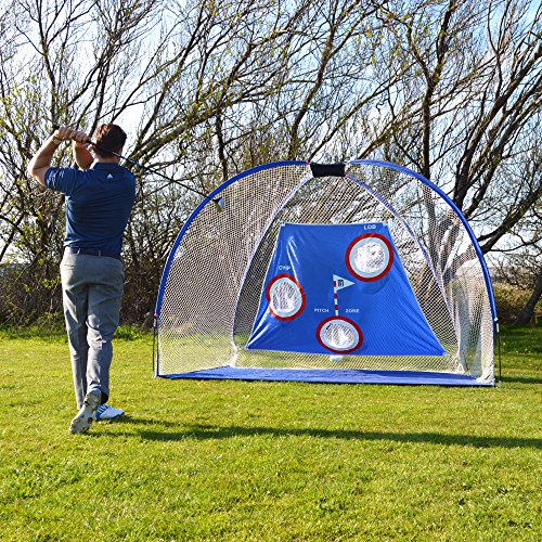 Golf-Übungsnetz PGA TOUR Herren Pro Size Golf Driving Net, Blue