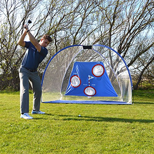 Golf-Übungsnetz PGA TOUR Herren Pro Size Golf Driving Net, Blue