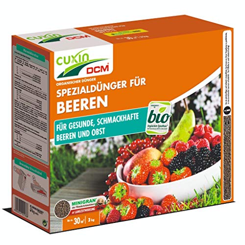 Beerendünger Cuxin Bio Dünger für Obst und Beerensträucher - beerenduenger cuxin bio duenger fuer obst und beerenstraeucher