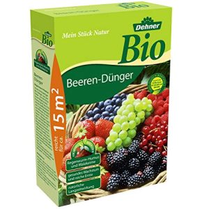 Удобрение для ягод Органическое удобрение для ягод Dehner, 1.5 кг, примерно на 15 квадратных метров.
