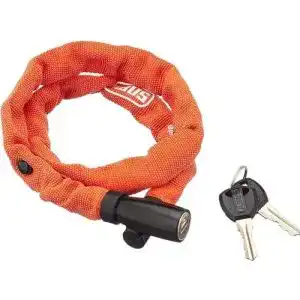 Fahrradschloss abus kettingslot 1500 60 web orange 1