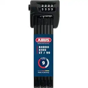 Fahrradschloss abus unisex zubehoer schwarz 90 cm 1