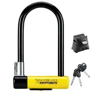 Fahrradschloss kryptonite new york lock standard 10x20cm yellow 1