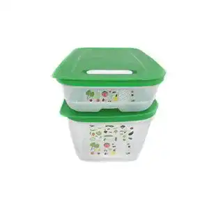 Gemuesebox tupperware kuehlschrank 44 l 18 l dunkelgruen
