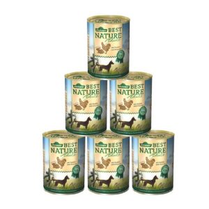 Dog food Dehner Best Nature Adult, chicken and rabbit with noodles,