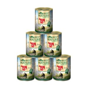 Dog food Dehner Best Nature cat food adult, beef and turkey with