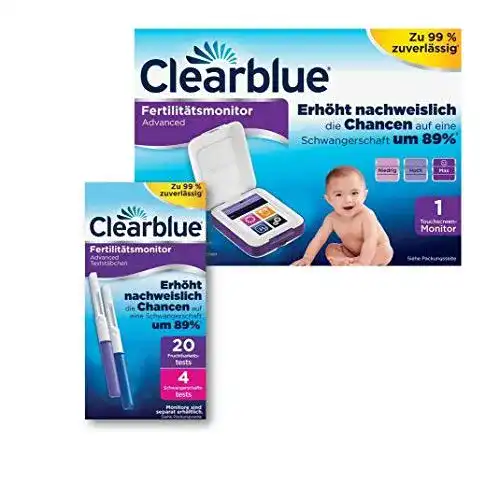 Clearblue Zykluscomputer und Fertilitätsmonitor
