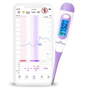 Cycle computer Easy@Home basal thermometer fertility thermometer