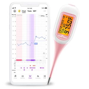 Compteur de cycle Easy@Home Thermomètre basal Thermomètre de fertilité