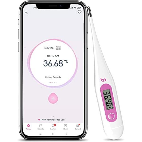 Zykluscomputer femometer Vinca Basalthermometer, Digitales