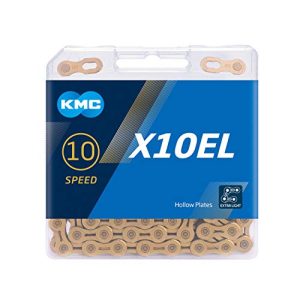 Cadenas 10 velocidades KMC adultos X10 EL TiNi X10EL Ti-N