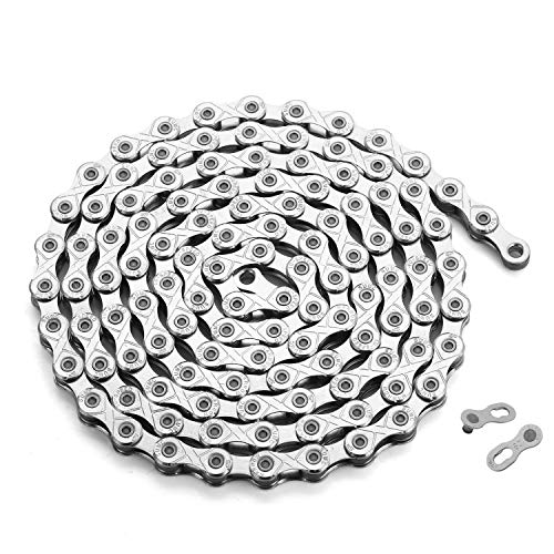 10-speed chains ZONKIE 10-speed bicycle chain 1/2 x 11/128 inch