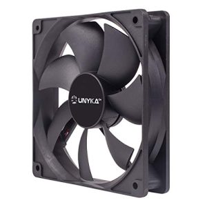 120mm fan Unykach computer fan 120 mm, 51800, black