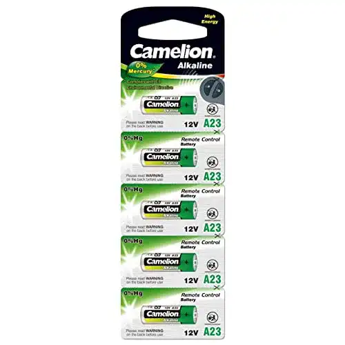 Camelion A23 12V Alkaline Batterien 5er Blister