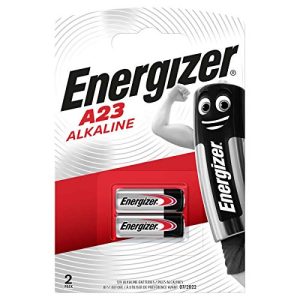 12V piller Energizer piller, A23 alkalin, 12V, 2 adet