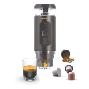 12V-Kaffeemaschine Handpresso, tragbare Akku Kaffeemaschine