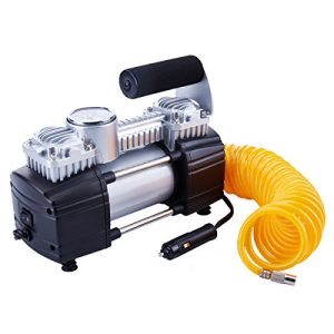 12V Compressor TIREWELL 12V Tire Inflator, Heavy Duty Double