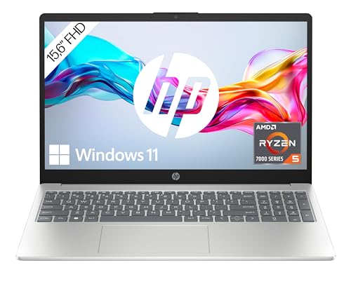 Laptop de 15 polegadas Laptop HP Tela FHD IPS de 15,6 polegadas (39,6 cm)