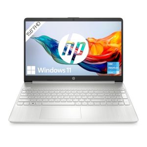15 tommer bærbar HP Laptop 15,6 tommer FHD, Intel Pentium Silver