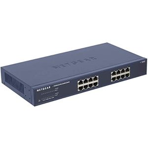 16-Port-Gigabit-Switch Netgear JGS516 Switch, Ethernet