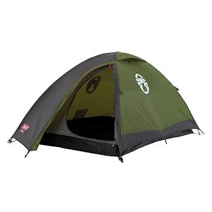 2-person tent Coleman unisex camping supplies, green, S