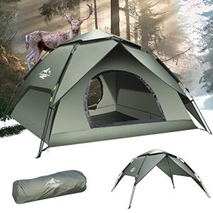 Tente 2 personnes Tente de camping Mimajor Tente instantanée automatique