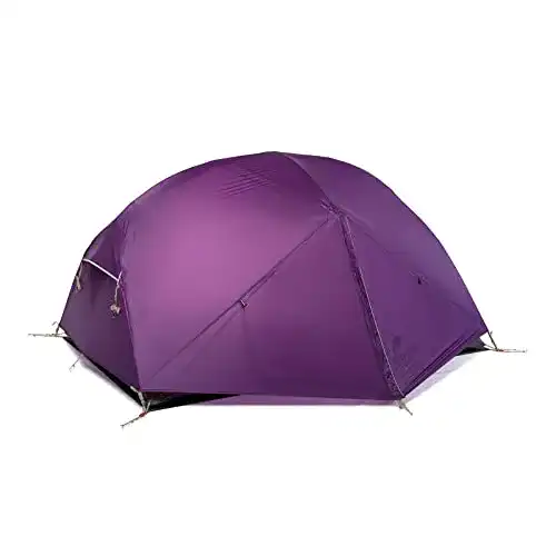 Naturehike Mongar 2-Personen-Zelt ultraleicht für Outdoor-Aktivitäten