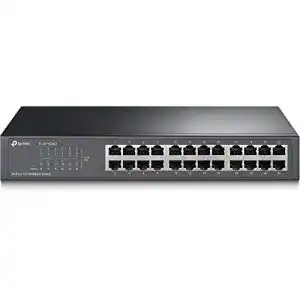 24 port switch tp link tl sf1024d desktop rackmount fast