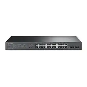 24 port switch tp link tl sg2428p 24 port gigabit managed poe