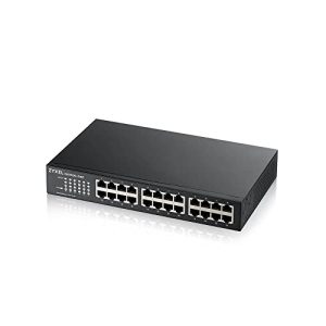 24-portssvitsj ZYXEL 24-porters Gigabit Ethernet Uadministrert