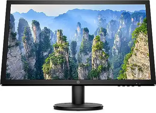 24 Zoll HP V24e Monitor mit Full HD IPS Bildschirm
