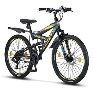 26 inç gençlik bisikleti Licorne Bike Strong D dağ bisikleti