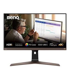 27 tuuman näyttö kaiuttimilla BenQ Monitor EW2880U, 4K