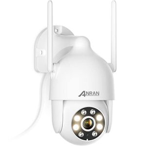 Câmera de 360 ​​graus ANRAN 2K HD câmera de vigilância externa