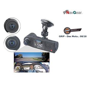 360 Grad Kamera NavGear Kamera für Auto: Full-HD-Dashcam