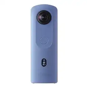 360 grad kamera ricoh imaging theta sc2 blau 360 kamera