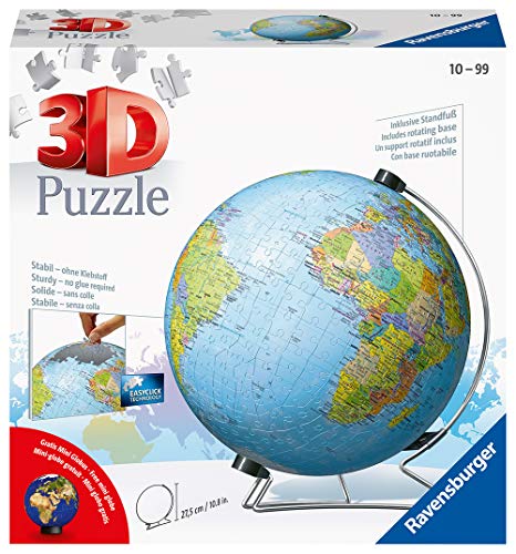 Puzzle 3D Ravensburger Puzzle 3D 11159 Puzzle Palla Globo